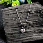 Heart of Amore Silver Necklace - Diavo Jewels