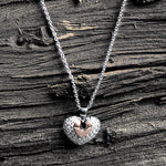 Heart of Amore Silver Necklace - Diavo Jewels