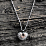Heart of Amore Silver Necklace