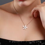 Petals of Perfection Silver Necklace - Diavo Jewels