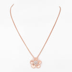 Petals of Perfection Silver Necklace - Diavo Jewels