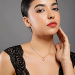 Whimsy Windflower Silver Necklace - Diavo Jewels