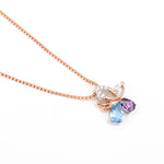 Vivid Butterfly Dreamscape Silver Necklace - Diavo Jewels