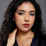Ring of Gemstones Silver Necklace - Diavo Jewels