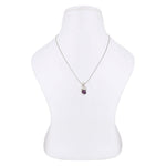 Twilight Amethyst Silver Necklace - Diavo Jewels