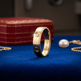 Love Stone Gold Ladies Ring