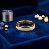 Aurelia Frost Glow Gold Ladies Ring