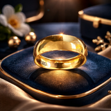 Aurum 916 Signature Gold Gents Band