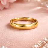Aurelia Glow Gold Ladies Ring