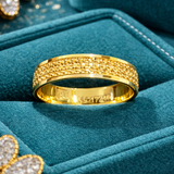Aurelia Dust Crown Gold Gents Band