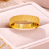 Golden Dune Luxe Gents Gold Band