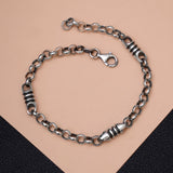 Aegis Bond Men's Silver Bracelet