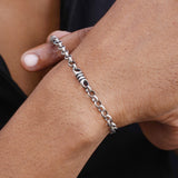 Aegis Bond Men's Silver Bracelet