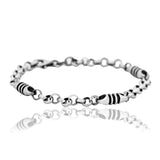 Aegis Bond Men's Silver Bracelet