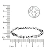 Aegis Bond Men's Silver Bracelet