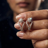 Diamond Infinite Bloom Studs