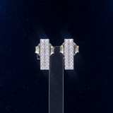 Parallel Beam Brilliance Diamond Earrings