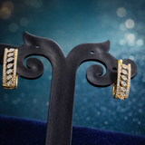 Diamond Ethereal Gilded Hoops