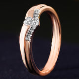 Sunrise Whisper Diamond Ring