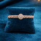 Aurora Twist Diamond Bracelet