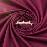 Celestial Crescent Diamond Bangle