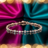 Diamond Radiant Tennis Bracelet
