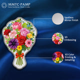 BOUQUET OF FLOWERS (999.9) 50 GM SILVER COIN