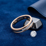 Gold Sleek Aura Gents Band