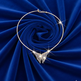 Diamond Winged Radiance Torque Choker
