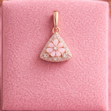 Petal Grace Diamond Pendant