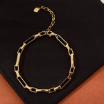 Eternal Eva 18K Gold Plated Men's Silver Bracelet - Diavo Jewels