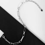 Eternal Eva Rhodium Plated Men's Silver Bracelet - Diavo Jewels