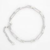 Eternal Eva Rhodium Plated Men's Silver Bracelet - Diavo Jewels