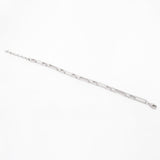 Eternal Eva Rhodium Plated Men's Silver Bracelet - Diavo Jewels