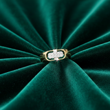 Men's Diamond Capsule Signet Ring