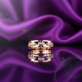 Diamond Geometric Link Band