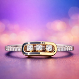 Diamond Trio Orbit Band