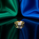 Men's Diamond Regal Shield Band