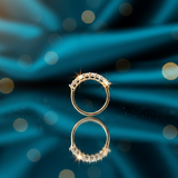Diamond Celestial Arch Band