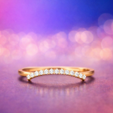 Diamond Celestial Arch Band