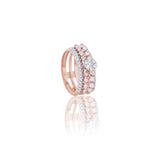 Diamond Infinity Blossom Stack