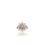 Diamond Filigree Mandala Ring