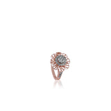 Diamond Filigree Mandala Ring