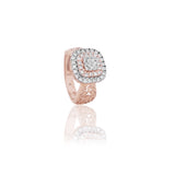 Diamond Imperial Cushion Halo