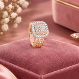 Diamond Imperial Cushion Halo