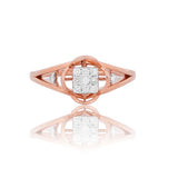 Crown Radiance Ladies Diamond Ring