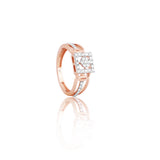 Diamond Infinite Frame Solitaire