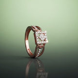 Diamond Infinite Frame Solitaire