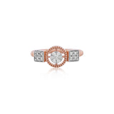Diamond Heirloom Milgrain Trinity