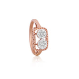 Filigree Doublet Diamond Ring